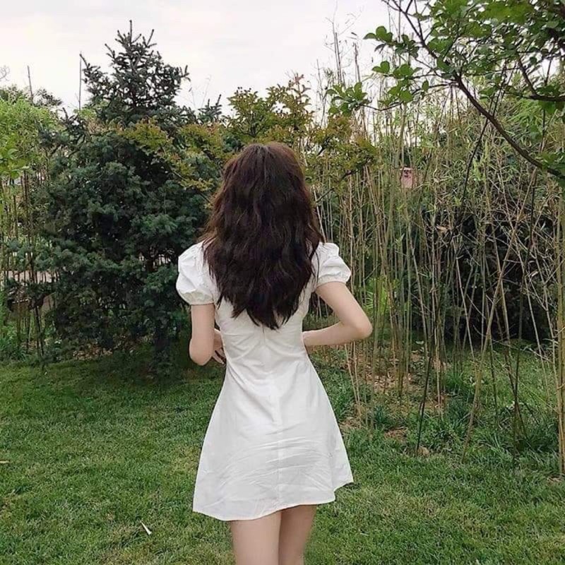 Váy xoè hở ngực KA12 | BigBuy360 - bigbuy360.vn