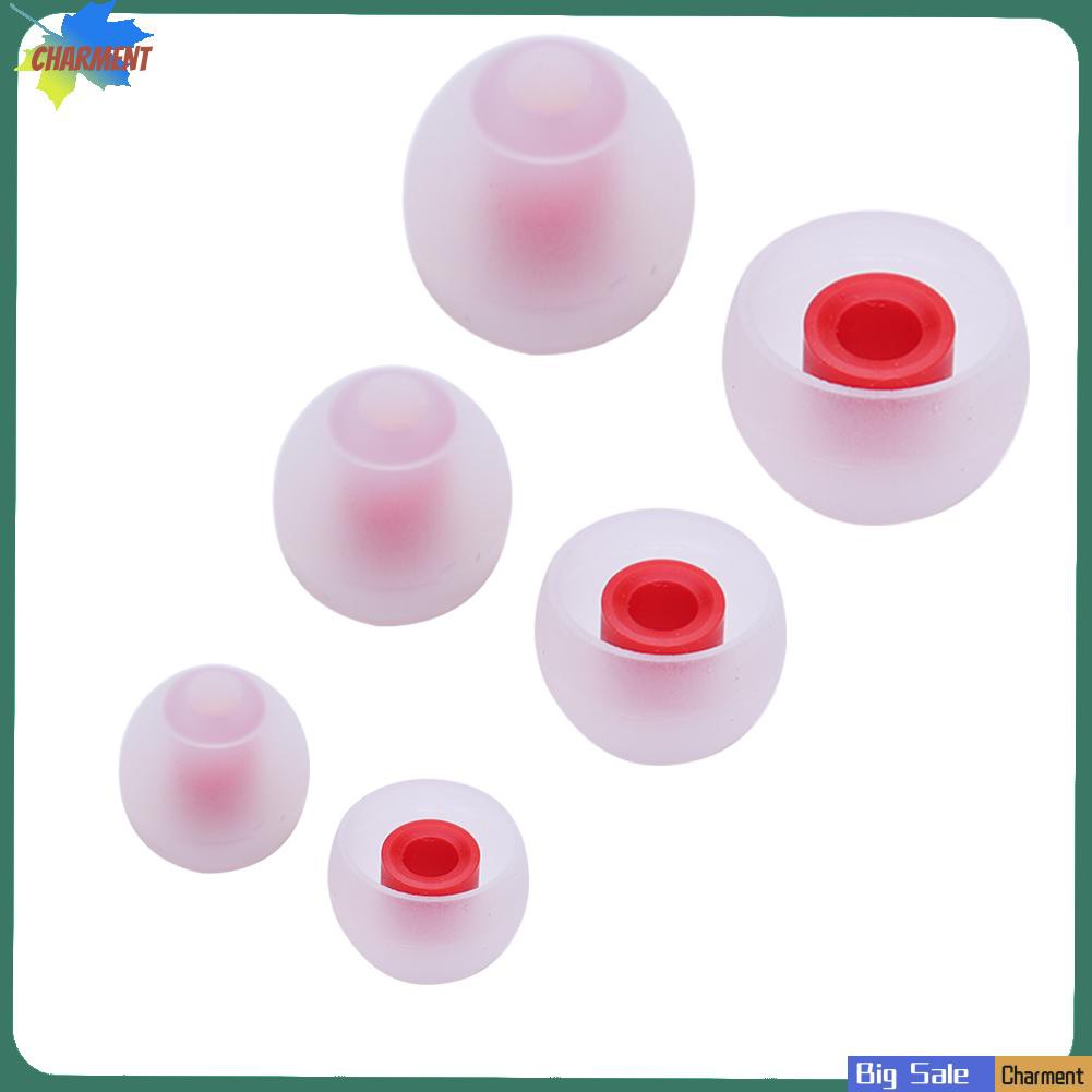 Set 6 Nút Silicone Thay Thế Cho Tai Nghe Kz Lz A4 Dz9