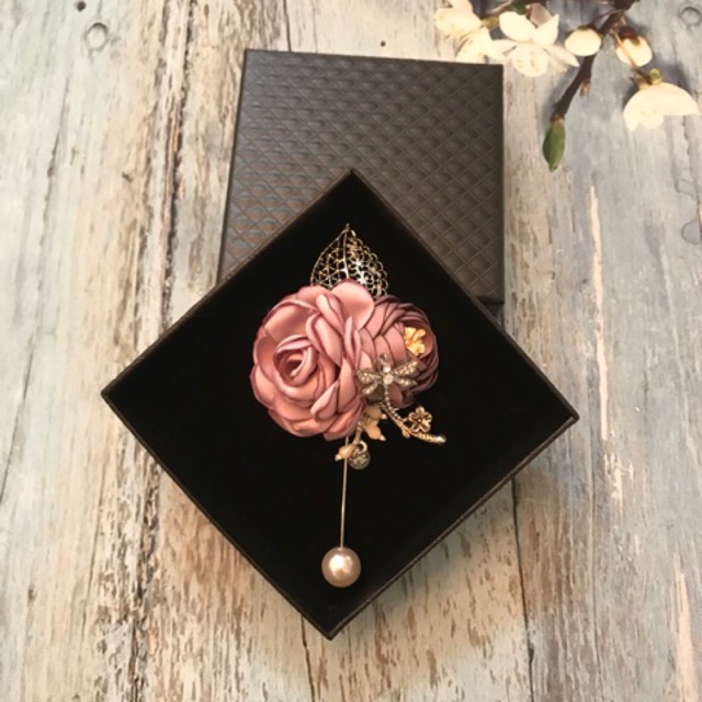 Hoa cài áo handmade