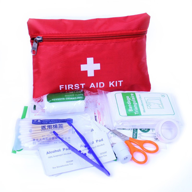 Túi Y Tế Mini First Aid Kit Dụng Cụ Cá Nhân Sơ Cứu Khi Đi Du Lịch - Túi y tế dùng trong xe ô tô