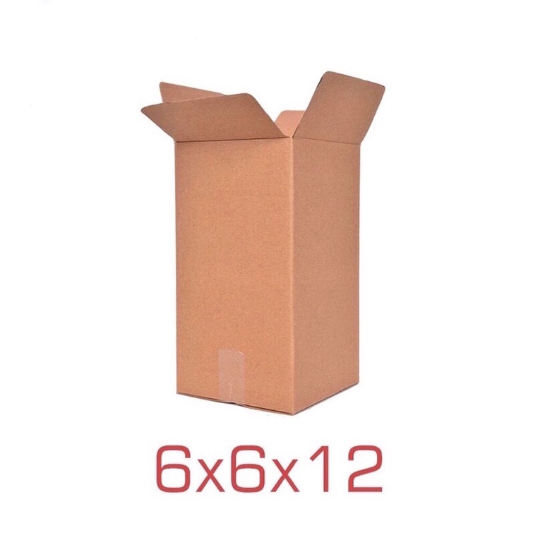 83Store- Combo 50hộp 6x6x12 Hộp carton đóng hàng ship cod 6*6*12