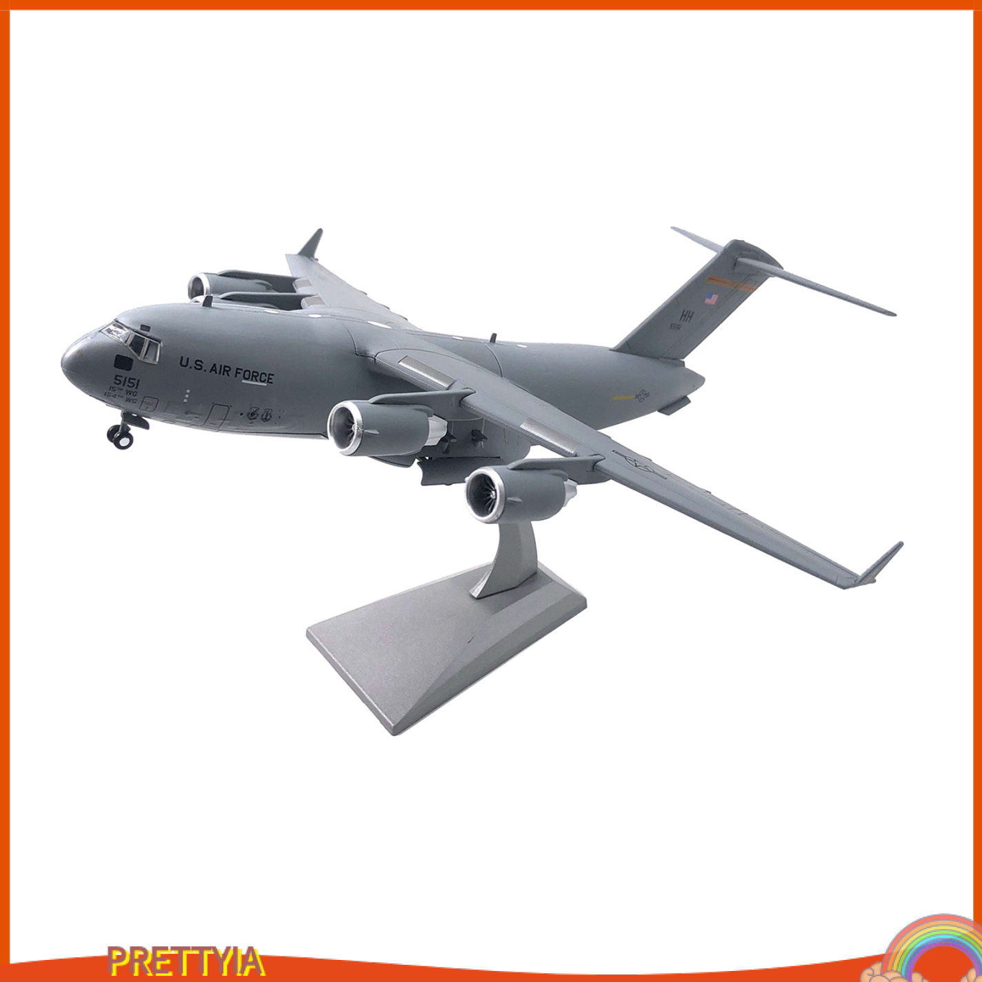 AIRCRAFT MODEL Mô Hình Máy Bay C-17 Vận Chuyển Tỉ Lệ 1 / 200