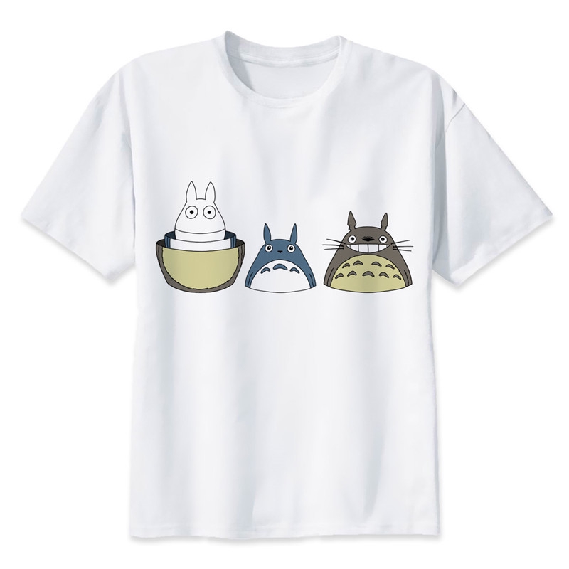 Áo Thun Tay Ngắn In Hình Totoro Matrioska