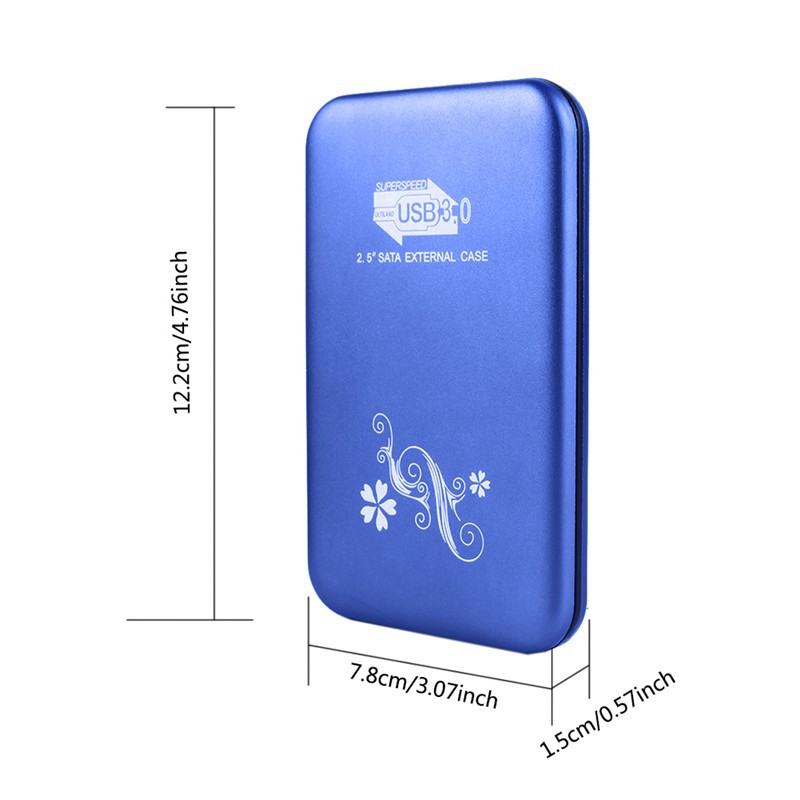 Hộp Đựng Ổ Cứng HDD BOX 2.5 inch SATA USB 3.0 Hợp Kim Nhôm | BigBuy360 - bigbuy360.vn