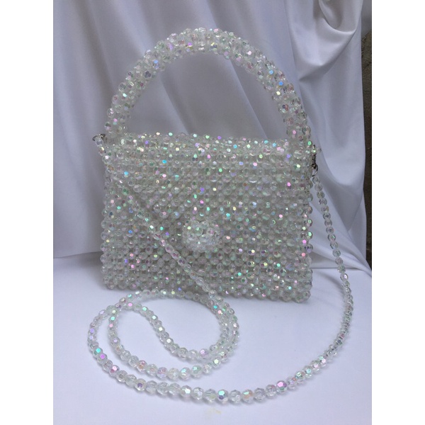 Túi hạt cườm nhựa phong cách Vintage