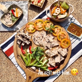Chả gân nấm mèo