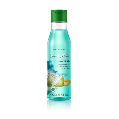 Gel tắm Love Nature Dừa và Dưa Lưới.250ml