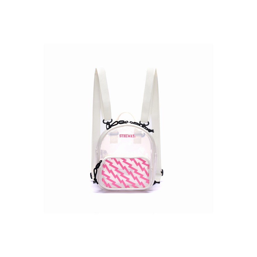 5THEWAY® /la femme/ MINI BACKPACK™ in WHITE™ aka Balo Nhỏ Trắng