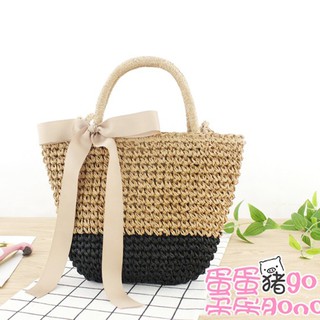 [DEAL GIÁ HOT]Túi Cói Đi Biển Đính Nơ Cực Xinh WH321 Trẻ Trung Hot Hit