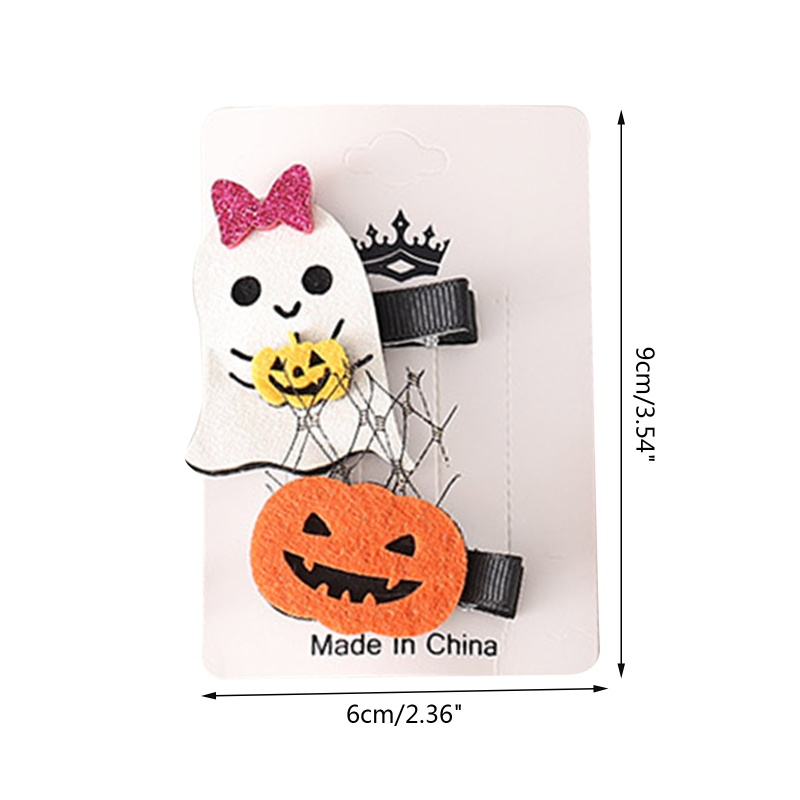 Kẹp Tóc Hình Giày Bốt Bí Ngô / Bốt / Đuôi Ngựa Trang Trí Halloween Đáng Yêu