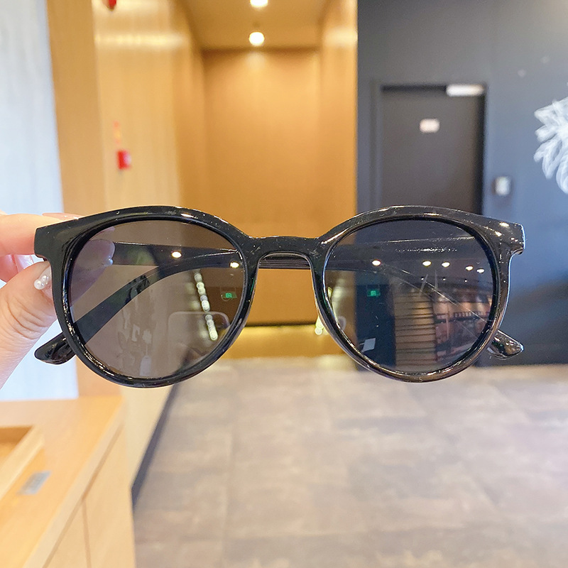Kính râm chống nắng chống tia cực tím thời trang nữ phong cách Hàn Quốc