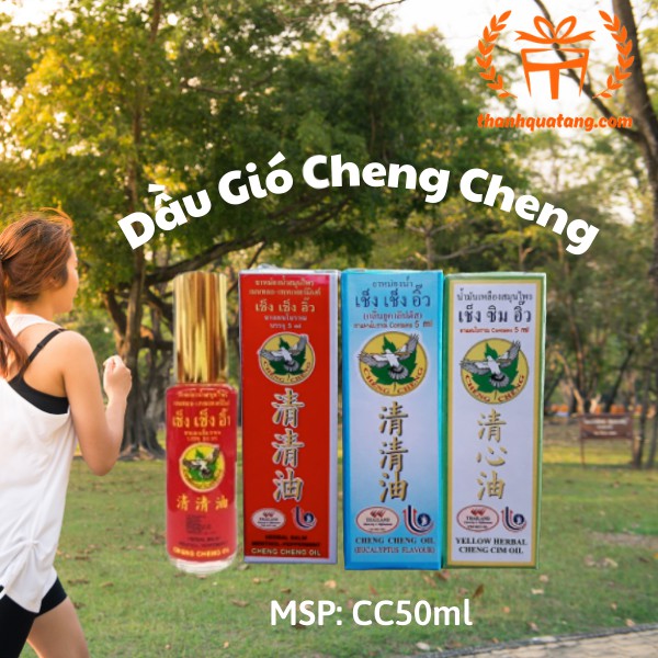 Dầu Nóng Xoa Bóp Cheng Cheng Xanh, Trắng, Đỏ 23ml