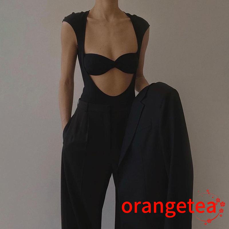 Áo Liền Quần Tay Ngắn Màu Sắc Thời Trang Cho Nữ