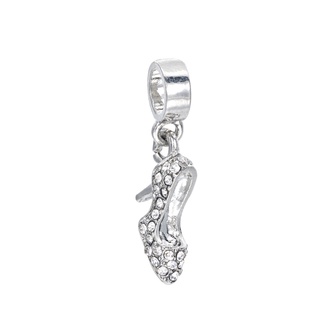 Charm chiếc giày đính đá nhiều màu - Linhcharms