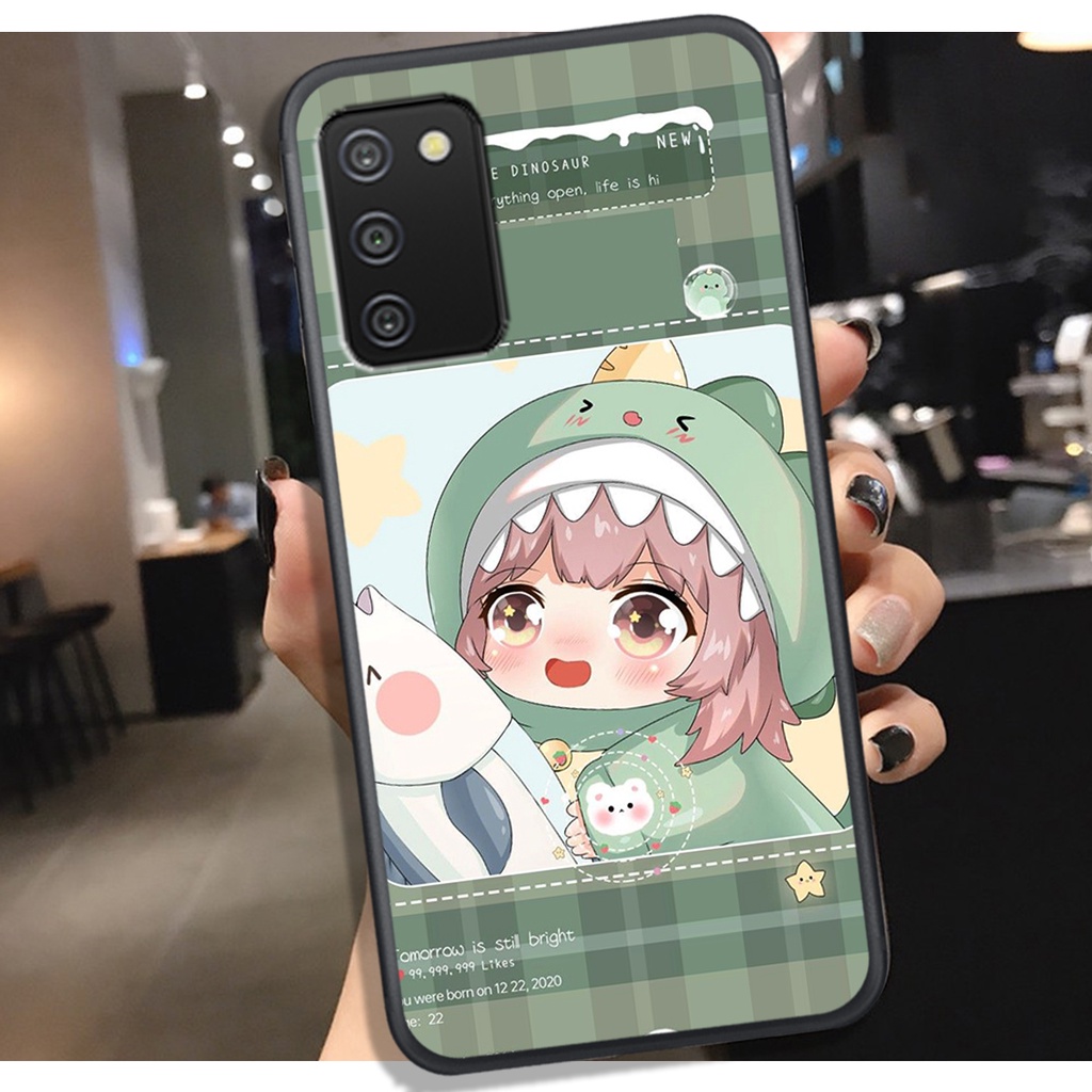 [HOT]ỐP SAMSUNG A02S - A03S - S20 FE , IN HÌNH KHỦNG LONG CHIBI SIÊU DỄ THƯƠNG.