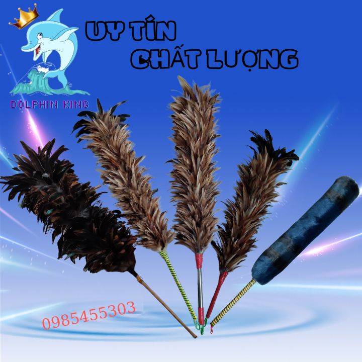 Chổi lông gà - Chổi phủi bụi thủ công cao cấp