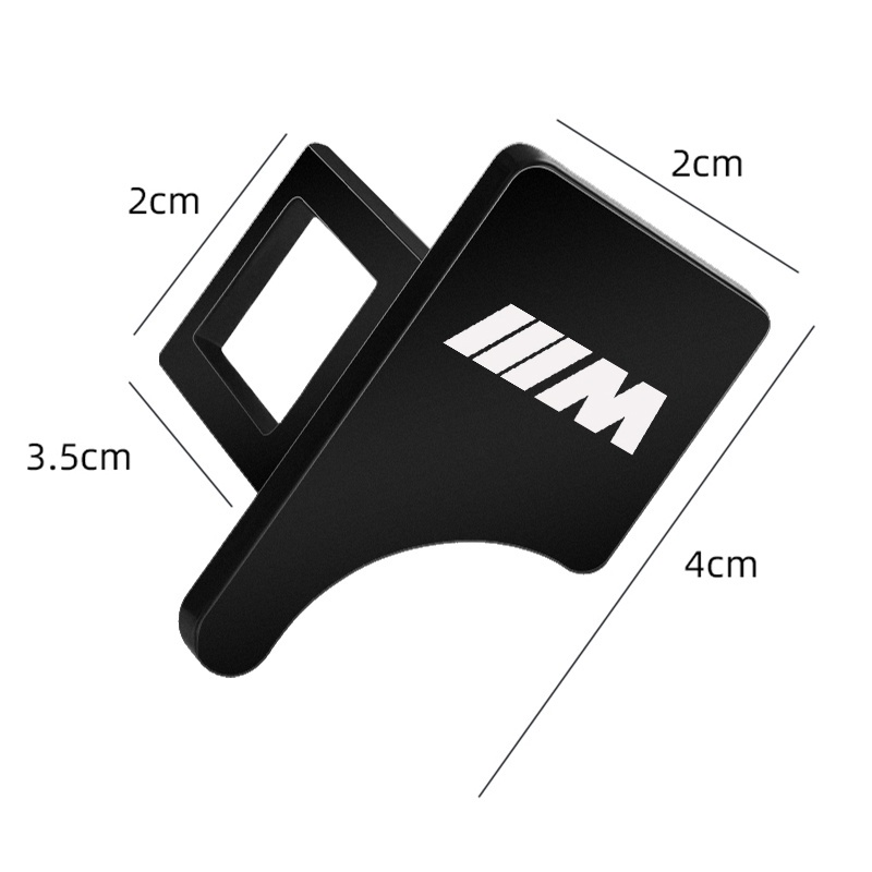 Chốt Khóa Dây Đai An Toàn Bằng Hợp Kim Kẽm Cho Xe Hơi BMW M E46 E60 E39 E90 F10 F30 G20 G30 F48 F15 F25 G01 G05