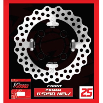 Đĩa thắng trước 190mm 220mm vario click vision 2017 2018 Kingspeed K2 MẪU MỚI NHẤT