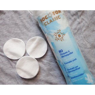 Bông tẩy trang bocoton classic 100 miếng siêu thấm hút, mềm mại cho da