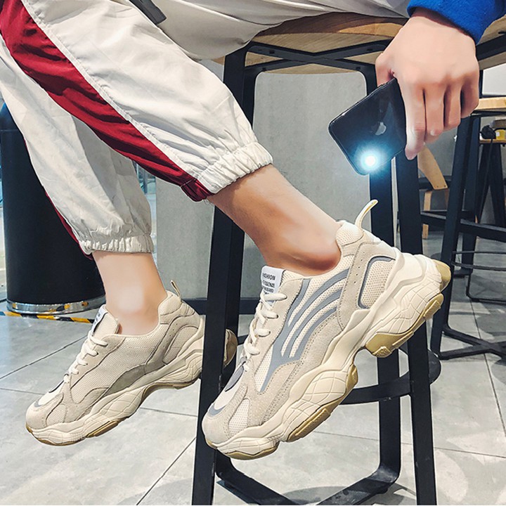 Giày thể thao nam đẹp mẫu hot phản quang cao cấp - Giày sneaker nam