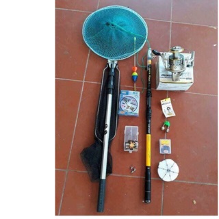 Bộ cần câu máy trâu bò Hunts -Man LW