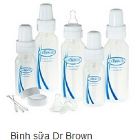Set 5 Bình sữa Dr Brown