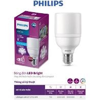 Bóng đèn philips ledbright e27 230v - - cho ánh sáng rực rỡ có chất lượng ánh sáng cao