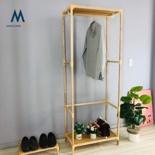 Kệ treo quần áo loại nhỏ - Minhlongwood - M33