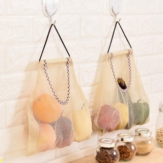 Túi Lưới Đựng Đồ Tiện Lợi  Treo Hành Tỏi Rau Củ Quả Nhà Bếp  Mỹ Phẩm Nhà Tắm  [ TÚI TREO HÀNH TỎI ]