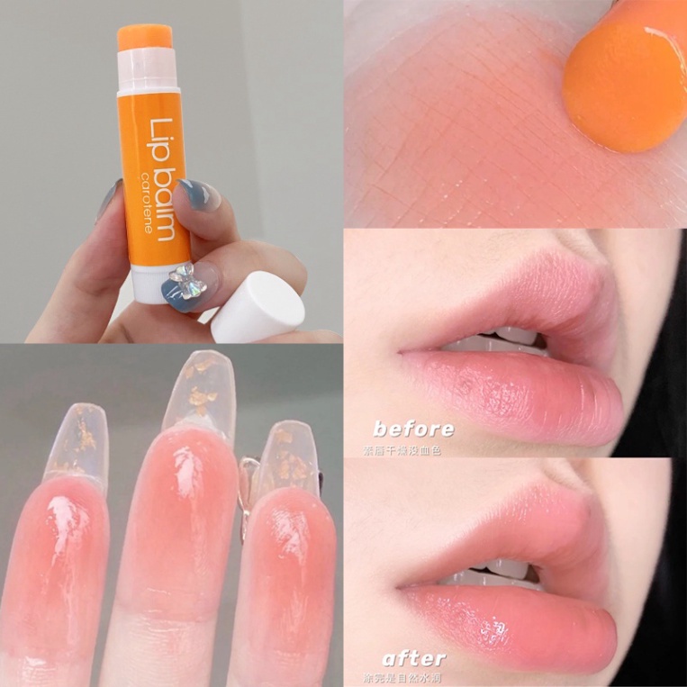 Son dưỡng môi HANBOLI chứa vitamin vaseline nuôi dưỡng giảm nếp nhăn môi DANA