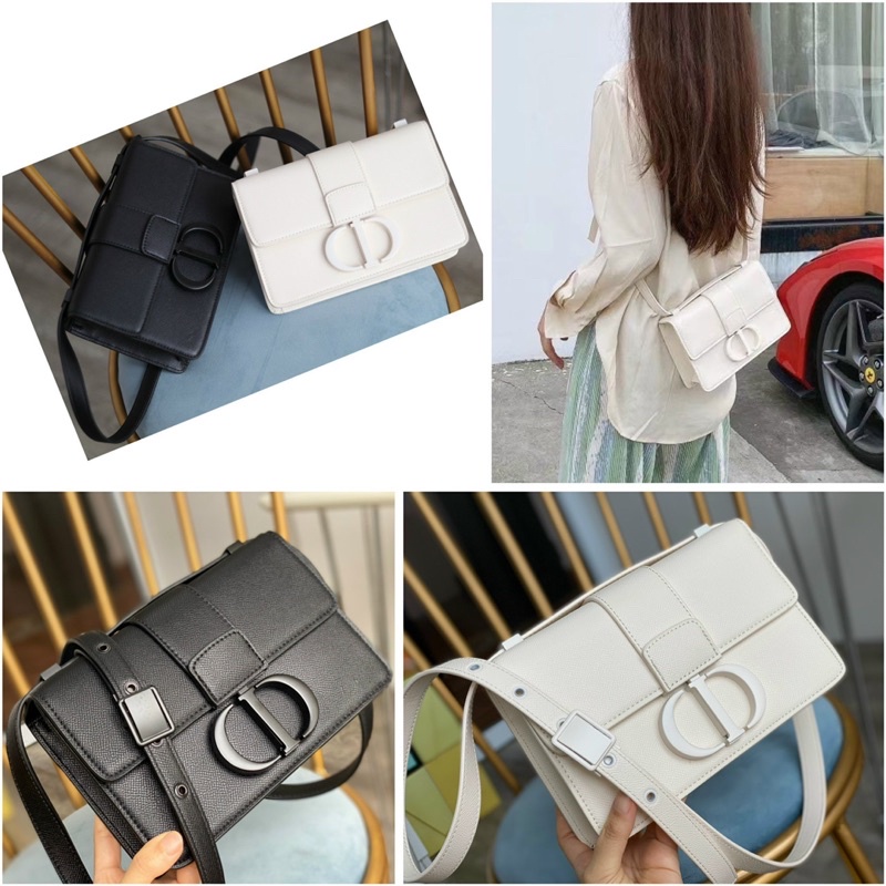 Túi D.i.o mẫu mới sz 24cm chất da thật KO BOX