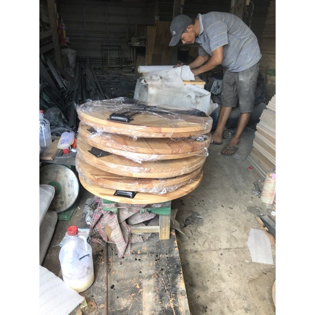 Bộ Chân bàn gấp, xếp loại to 6mm sơn tĩnh điện