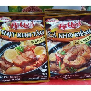 Gói gia vị thịt kho tàu và cá kho riềng