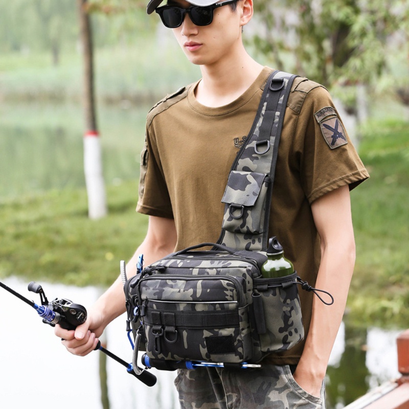 Túi đeo hông đựng dụng cụ câu cá đa năng chống thấm nước