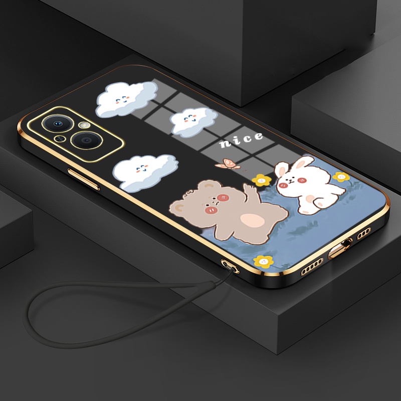Ốp Điện Thoại silicone Mềm Mạ Điện Chống Sốc Cho OPPO RENO 7Z 5g RENO 7 Z 5g Reno7 Z 5g Ddx01
