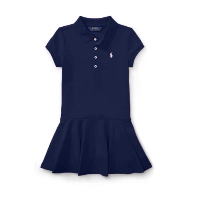 Váy polo tay bo