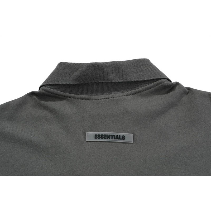 Áo thun nam ngắn tay cổ bẻ năng động bộ sưu tập FEAR OF GOD FOG ESSENTIALS