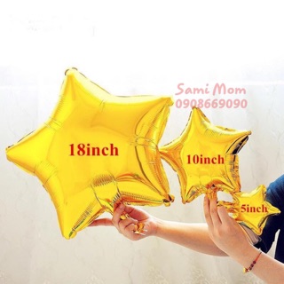 Bóng hình sao màu vàng