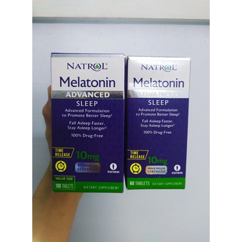 [ ẢNH THẬT ] HỘP ĐỰNG MELATONIN 10ML