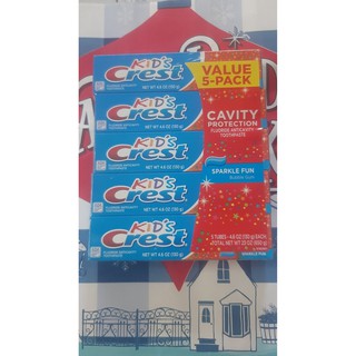 Kem đánh răng cho bé Crest Kids Cavity Protection 130g 8/24