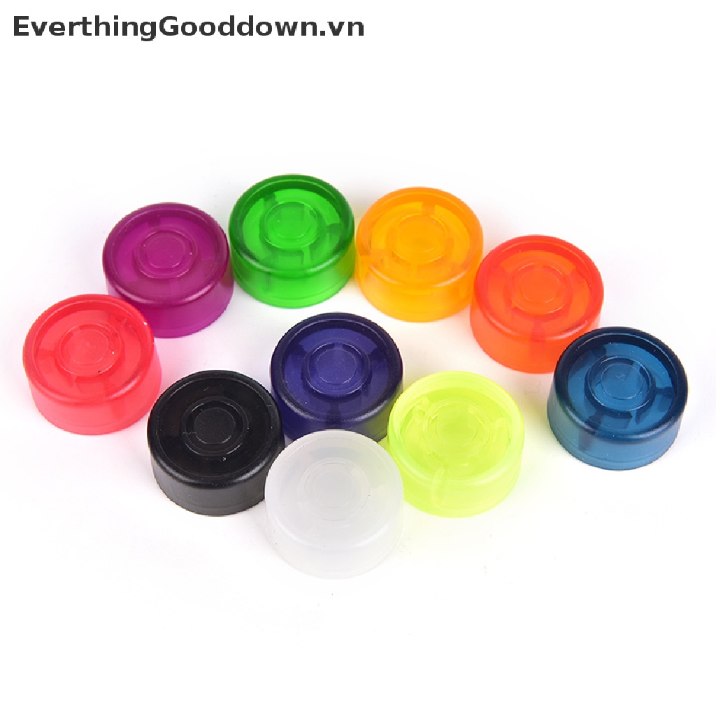 Everthinggooddown Set 10 Thanh Nhựa Đỡ Bàn Đạp Tạo Hiệu Ứng Đàn Guitar Màu Sắc Ngẫu Nhiên
