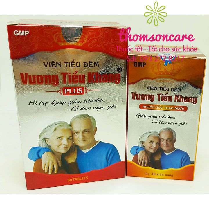 Viên Tiểu Đêm Vương Tiểu Khang - Hỗ trợ giảm tiểu đêm, giúp cả đêm ngon giấc - Hộp 30 viên | BigBuy360 - bigbuy360.vn