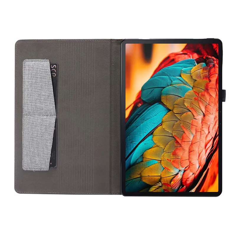 Ốp máy tính bảng mềm có ngăn đựng thẻ cho lenovo tab p11 pro tb-j706f xiaoxin pad pro 2021 tb-j716f