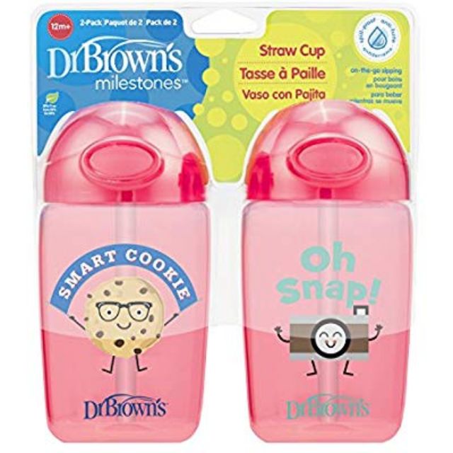 Bình nước ống hút Dr Brown's 300ml