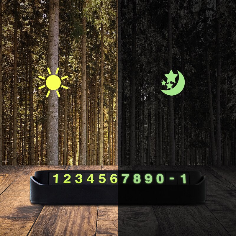 Bảng số điện thoại đậu xe tạm thời tiện dụng cho Toyota Honda Mitsubishi Nissan