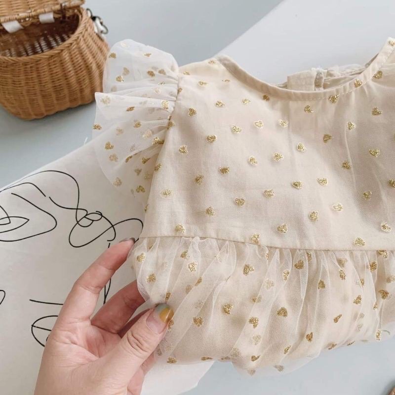 Đầm Công Chúa Bé Gái Hàng Qc - Váy cánh tiên dáng xoè