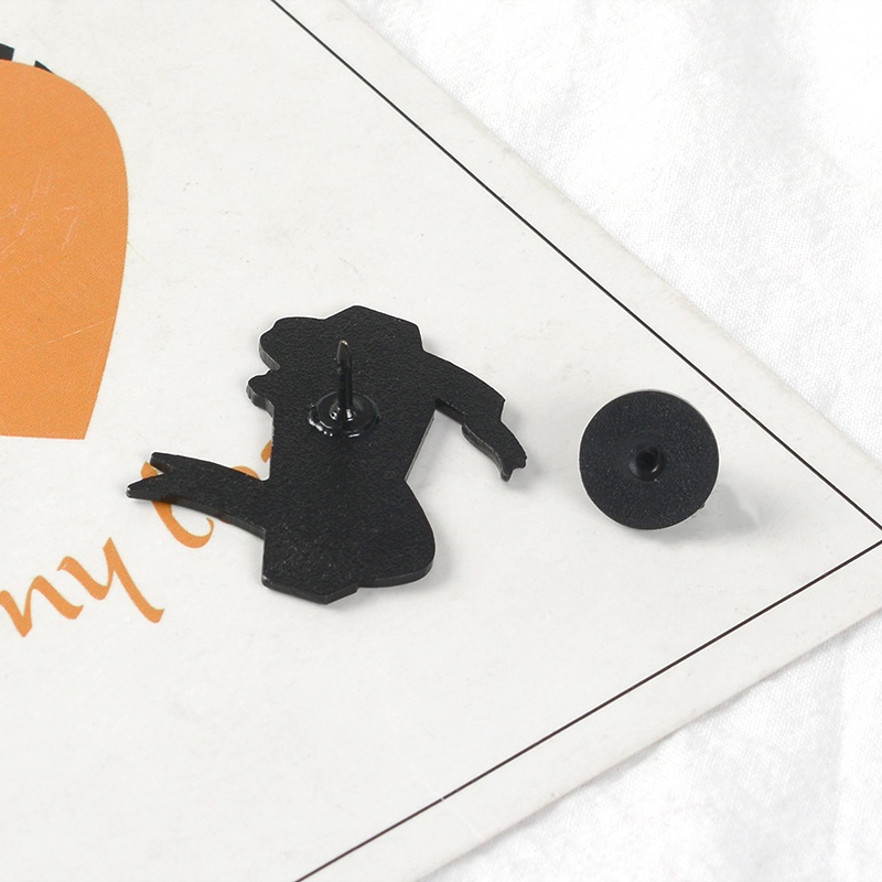 Huy hiệu cài áo hình bộ xương cặp đôi ngộ nghĩnh