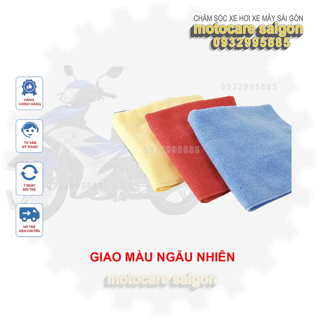 Bộ Dụng Cụ 7 Món rửa xe ô tô xe máy tại nhà