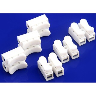 Domino nối dây điện , cầu nối dây điện, cút nối dây, đầu nối dây  đèn led 2 kênh