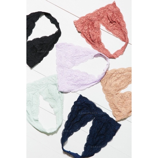 [GIÁ SỐC] Áo lót nữ tròng cổ halter bralette ren trơn nhiều màu chính hãng ANEMONE | BigBuy360 - bigbuy360.vn